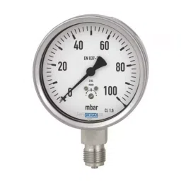 WIKA Analogue Pressure Gauge NPT 1/2 500mbar Bottom Entry 100mm Outside Diameter, 48802351-picture-33