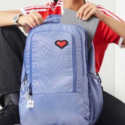 Wiki Back to School 2 Purple Polyester Printed Backpack - 32 Ltrs-image-89