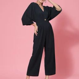 KASSUALLY Navy Maxi Jumpsuit-image-11