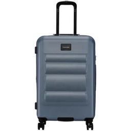CALVIN KLEIN IMAGINE Blue 8 wheels Medium Hard Cabin Trolley Bag-image-46