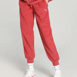 Puma Red High Rise Track Pants-picture-34