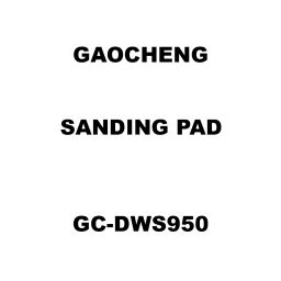 Gaocheng Sanding Pad Spare for Dry Wall Sander GC-DWS950-34