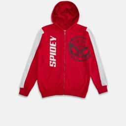Pantaloons Junior Red Printed Full Sleeves Sweatshirt-image-49