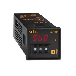 Selec Push Wheel Type Digital Timer XT 56N 24V AC/DC - 48x48mm image 1