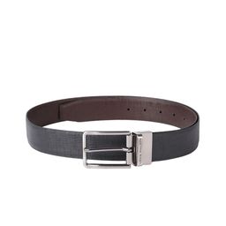 Louis Philippe Men Textured Reversible Leather Belt-image-79