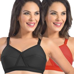 Sonari Pack of 2 Full-Coverage Bras kirtikablackred-picture-15