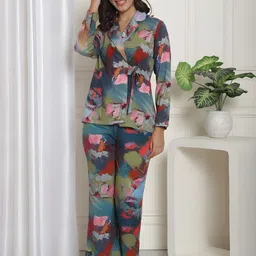 Jade & Julie Printed Pure Cotton Night Suit-picture-45