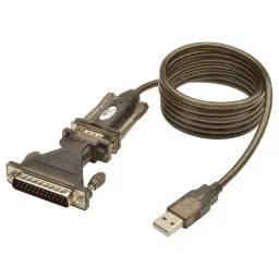 EATON TRIPP LITE ADAPTER CABLE, USB A-DB25/DB9 PLUG, 5FT, U209-005-DB25-picture-46