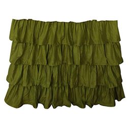 Dekor World Multicoloured Set of 2 Sheer Window Curtain image 3