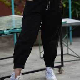 TeenTrums Girls Black Solid Pants-image-87