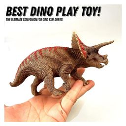 Sanjary nx Dinosaurs Realistic Triceratops Dinosaur Figure Dino Toy for kids-24