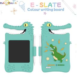 NeonateCare LCD Writing Tablet for Kids, Colorful Screen Doodle Board for Kids 4.7" Drawing Pad, Gifts for 3 Years Old Boys Girls and Above Learning and Educational Toys - Dinosaur ( color and design may vary)-11