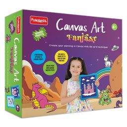 Funskool Canvas Art Fantasy Kit - Multicolor-2