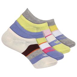 WROGN Pack Of 4 Patterned Shoe Liner Socks-2