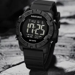 Naviforce Men Dial & Straps Digital Watch NF7110 B B B_-12
