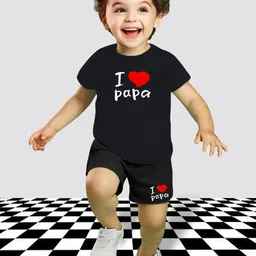 MGRS Kids-Unisex Black Clothing Set-image-77