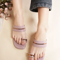 DressBerry Women One Toe Flats-image-84