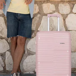 Polo Class 2-Pcs Textured Hard Sided Trolly Bag-40