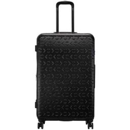 CALVIN KLEIN FLY CONTROL Black 8 wheels Large Hard Cabin Trolley Bag-44