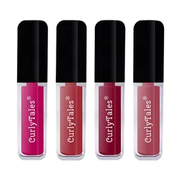 CurlyTales Set of 4 True Matte Lip Color 4 ml - Shade 04, 06, 07, 08 image 4