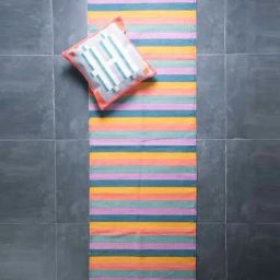 CaivuPure Cotton Multi-Colored Printed Rug - 2.5Ft X 8Ft-18