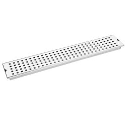 PLATO Heavy Quality Shower Drainer Box Shape 100x900 mm with Brass Coupler, 9039-picture-2