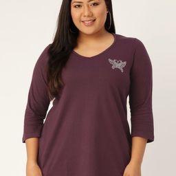 theRebelinme Women V-Neck T-shirt-image-43