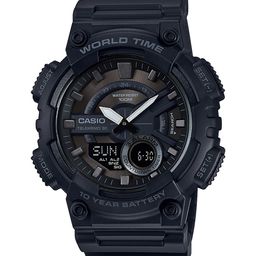 CASIO Youth Series Men Black Dial Analog-Digital Watch AEQ-110W-1BVDF - AD218-57