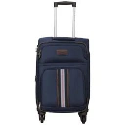 Tommy Hilfiger Dayton Club Navy 4 Wheels Small Soft Cabin Trolley - 40.5 cm-image-53