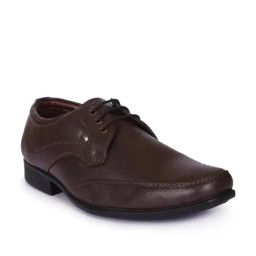 Action Men's Dotcom Brown Derby Shoes-image-41