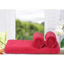 LORENA [3pc] 100% Cotton Super-Soft Terry Towels -1pc Bath, 2pc Hand (d`ross) solid-multi-17