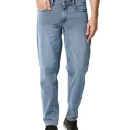 High Star Light Blue Lightly Washed Jeans-image-28