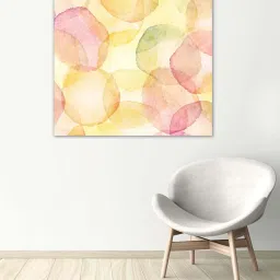 999store Multicolor Designed Abstract Canvas Painting image 1