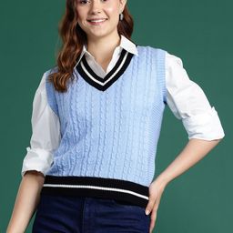 DressBerry Cable Knit Sweater Vest-picture-28