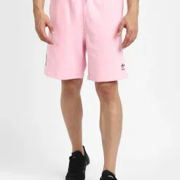 Adidas Originals Pink Printed Shorts-image-7