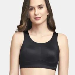 Amante Black Padded Sports Bra-picture-40