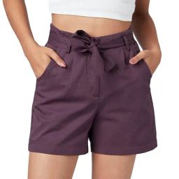 The Souled Store Mauve Regular Fit Shorts-picture-0