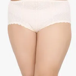 Curvy Love Beige Lace Hipster Panty-picture-46