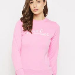 Duke Pink Slim Fit Sweatshirt-image-23