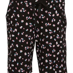 Jockey Kids Black Cotton Printed Shorts-image-58