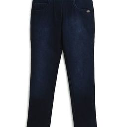 Tiny Girl Kids Blue Cotton Regular Fit Jeans-image-82