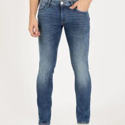 Wrangler Light Indigo Cotton Slim Fit Jeans-picture-34