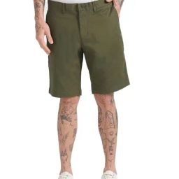 Tommy Hilfiger Army Green Relaxed Fit Shorts-picture-38