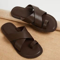 Code by Lifestyle Men's Brown Toe Ring Sandals-picture-21