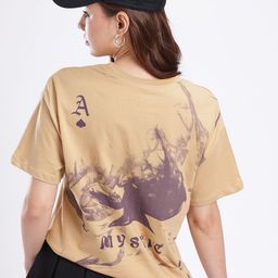 glitchez Graphic Printed Relaxed T-shirt-image-69