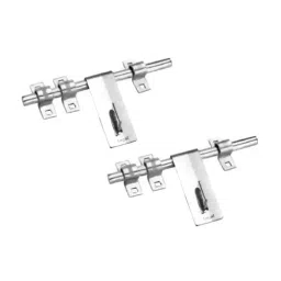 Legal L-457 2 PCS -14MMX3 ALDROP 50-50 SS Matte & Glossy  14x250 mm Latching Draw Hasp (Set of 2)-30