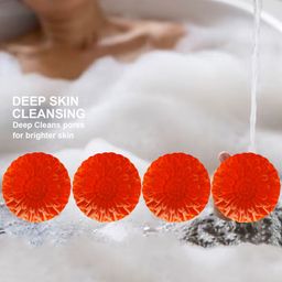 GROOVY Set Of 4 Deep Cleansing Vitamin C Bathing Soap - 100 g Each image 5