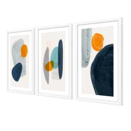 999store Multicolor Abstract Canvas Painting image 3