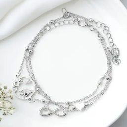 Joker & WItch Silver Wonderin Anklet-22