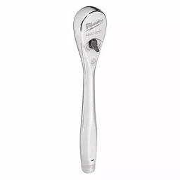 Milwaukee Hand Ratchet 6 in Chrome 1/4 in, 55KM69-23
